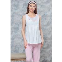 Baha 3708 Kuiken Sabahlıklı Lohusa Pijama Takımı